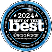 Observer Reporter Best of the Best badge 2024